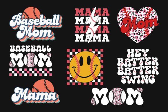 Baseball SVG Sublimation T-shirt Bundle