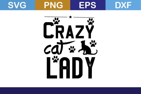 Crazy Cat Lady Svg T Shirt