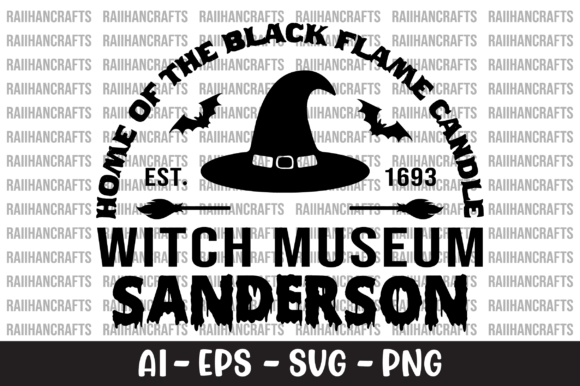 Home of the Black Flame Candle SVG: Graphics and Crafts for Halloween Marketing