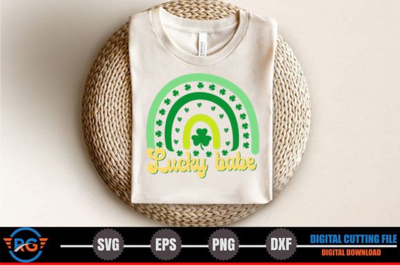 Lucky Babe – St. Patrick’s Day Retro SVG