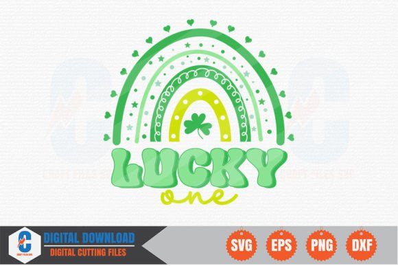 Lucky One - St. Patrick's Day Retro SVG