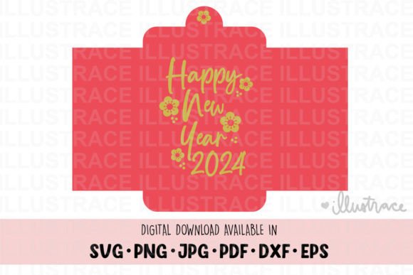 Lunar New Year - Happy New Year 2024 Svg Graphics