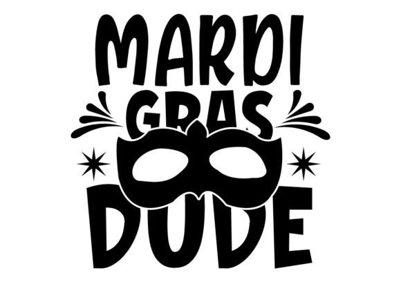 Mardi Gras Dude SVG for Graphics and Crafts
